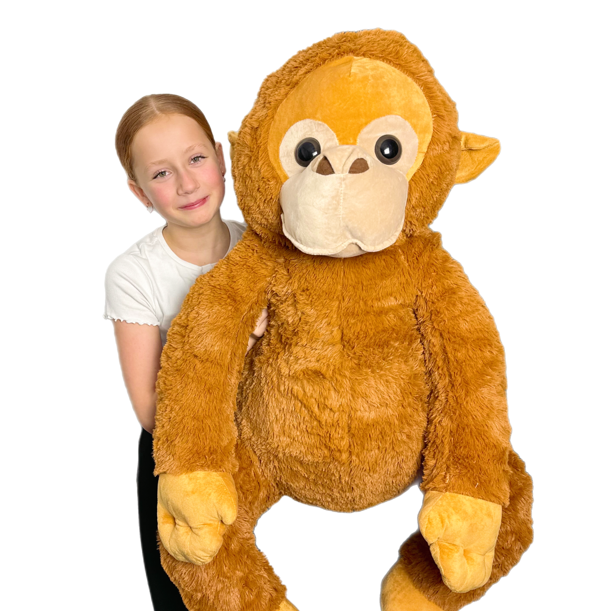 Large plush monkey online