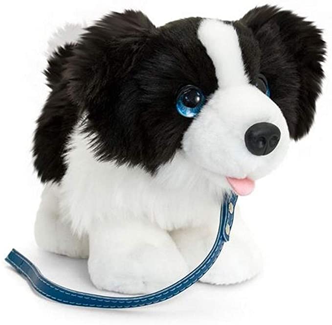 Cuddle Puppies Border Collie Plush Soft Toy Dog 22cm Stuffed Animal by Keel  Toys