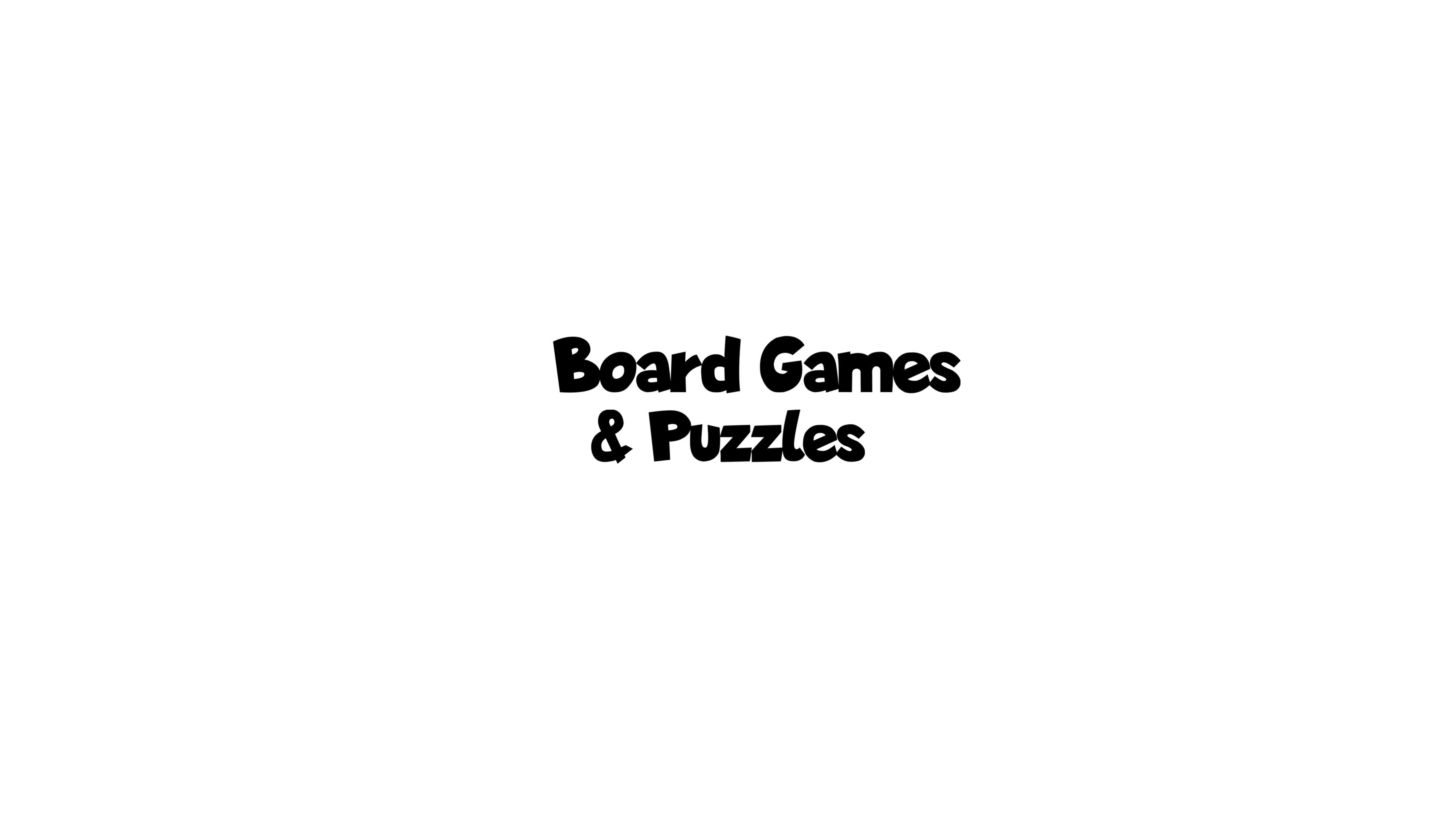 Board Games & Puzzles