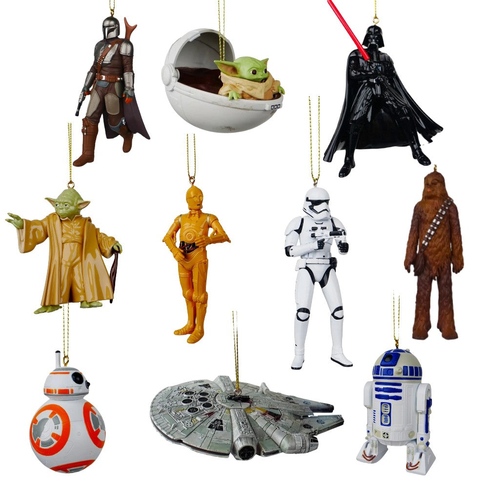 Star Wars 3D Christmas Tree Decorations Ornaments Baubles