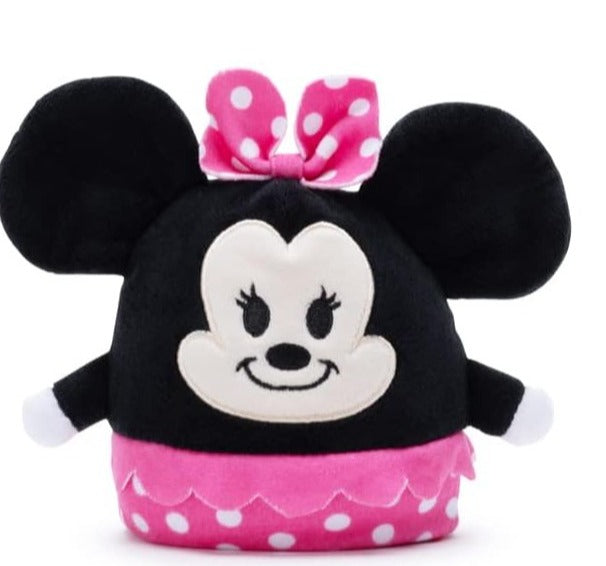 Disney Mickey and Minnie Mouse Reversible Plush Soft Cuddly Toy - 0