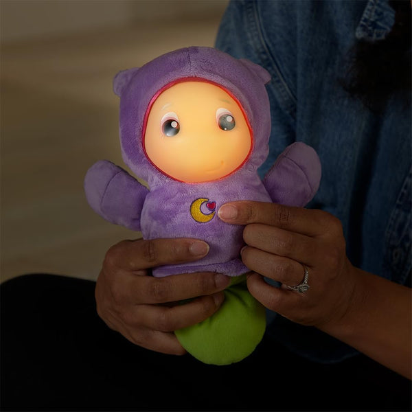 Playskool Lullaby Gloworm Purple - Soothing Bedtime Classic Girl Plush