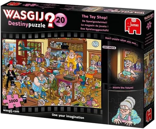 Jumbo Wasgij Destiny 20 The Toy Shop! Jigsaw Puzzle 1000 Pieces