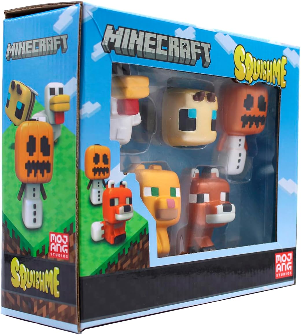 Just Toys LLC Minecraft SquishMe Series 3 Collector's Box - 0