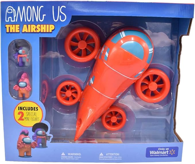 Just Toys Among Us Airship Playset With Mini Figures