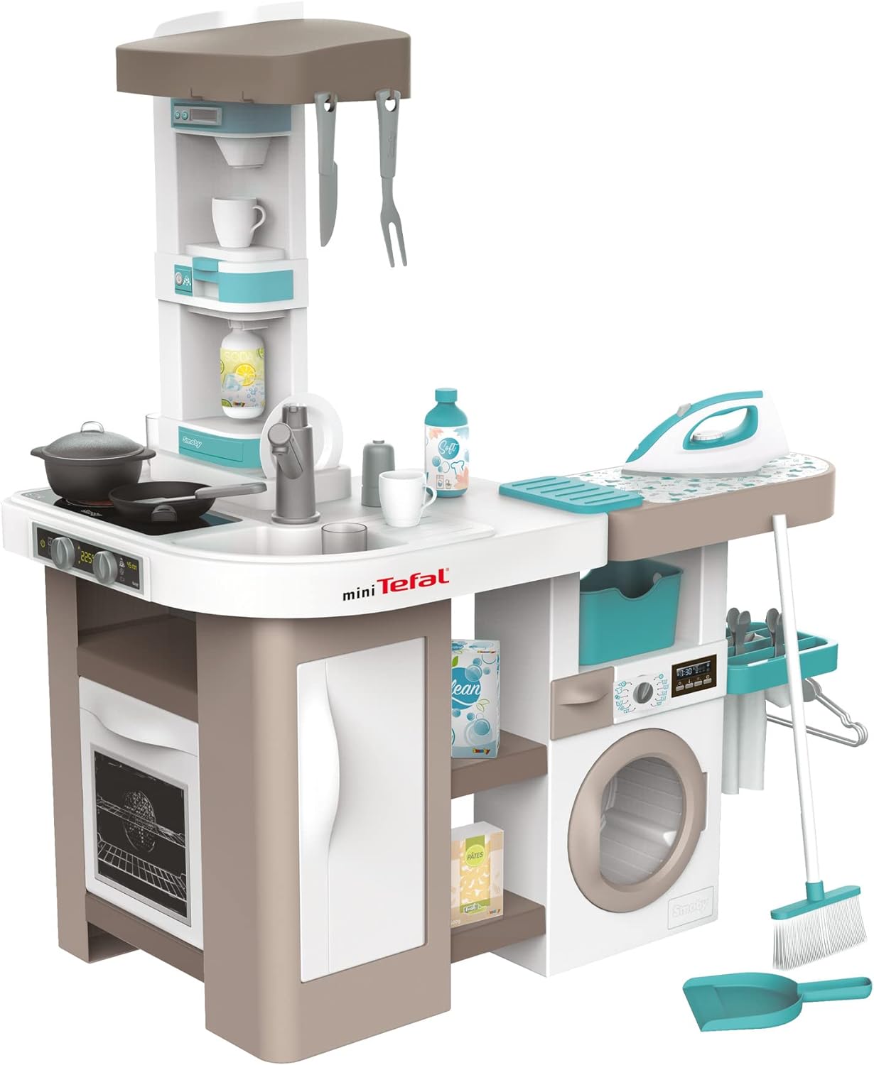 Smoby Tefal Studio Utility Kitchen – Play kitchen for children aged 3+