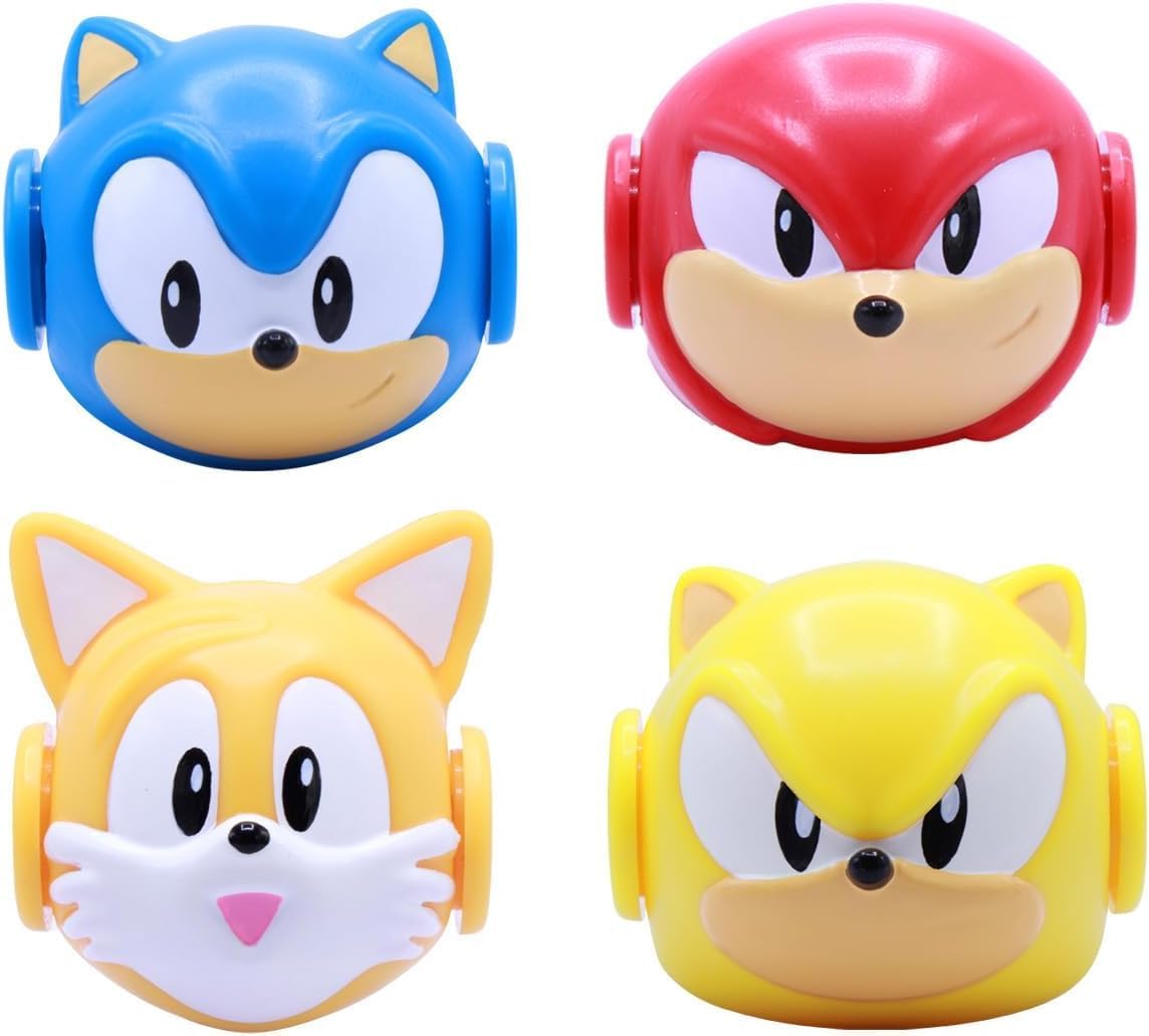 Sonic the Hedgehog Spinners Set of 4