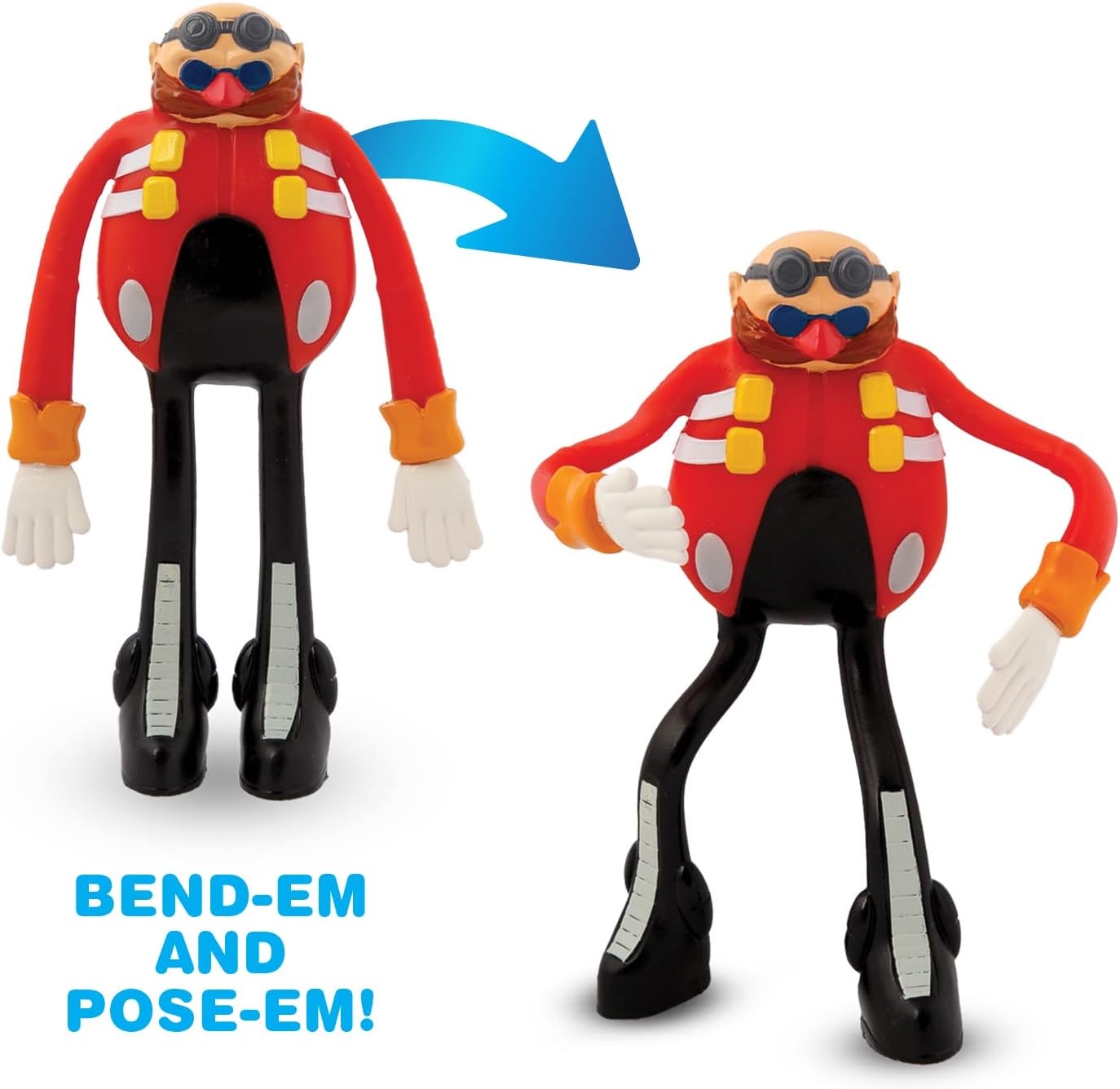 Sonic The Hedgehog - The Original Bendable, Posable Actions Figures