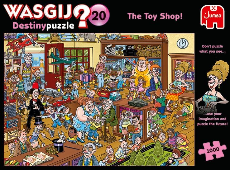 Jumbo Wasgij Destiny 20 The Toy Shop! Jigsaw Puzzle 1000 Pieces