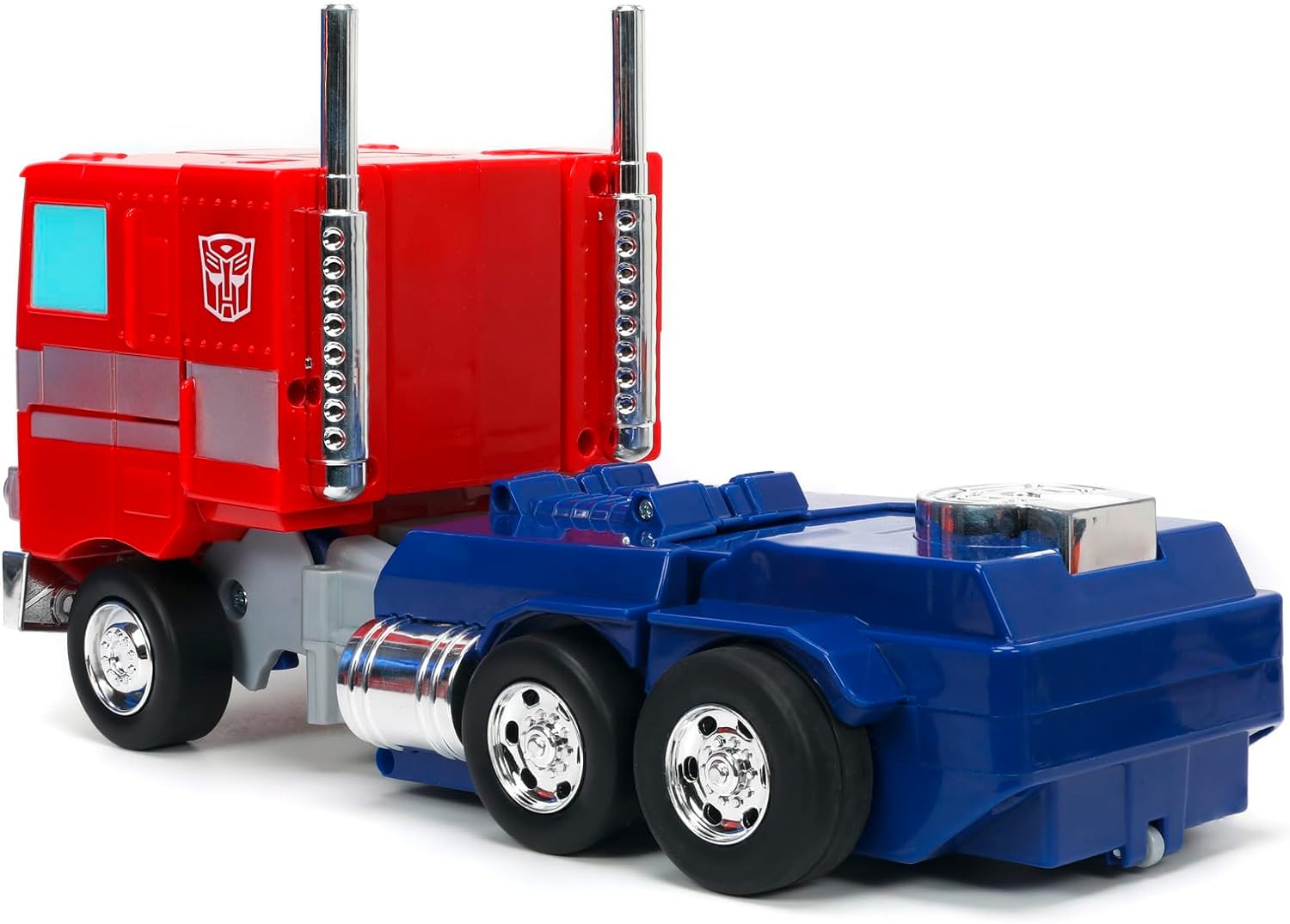 TRANSFORMERS Converting RC Optimus Prime – Original G1 model Remote Control Car - With lights sounds and voice