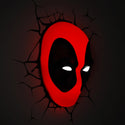 Marvel Deadpool 3D Wall Light