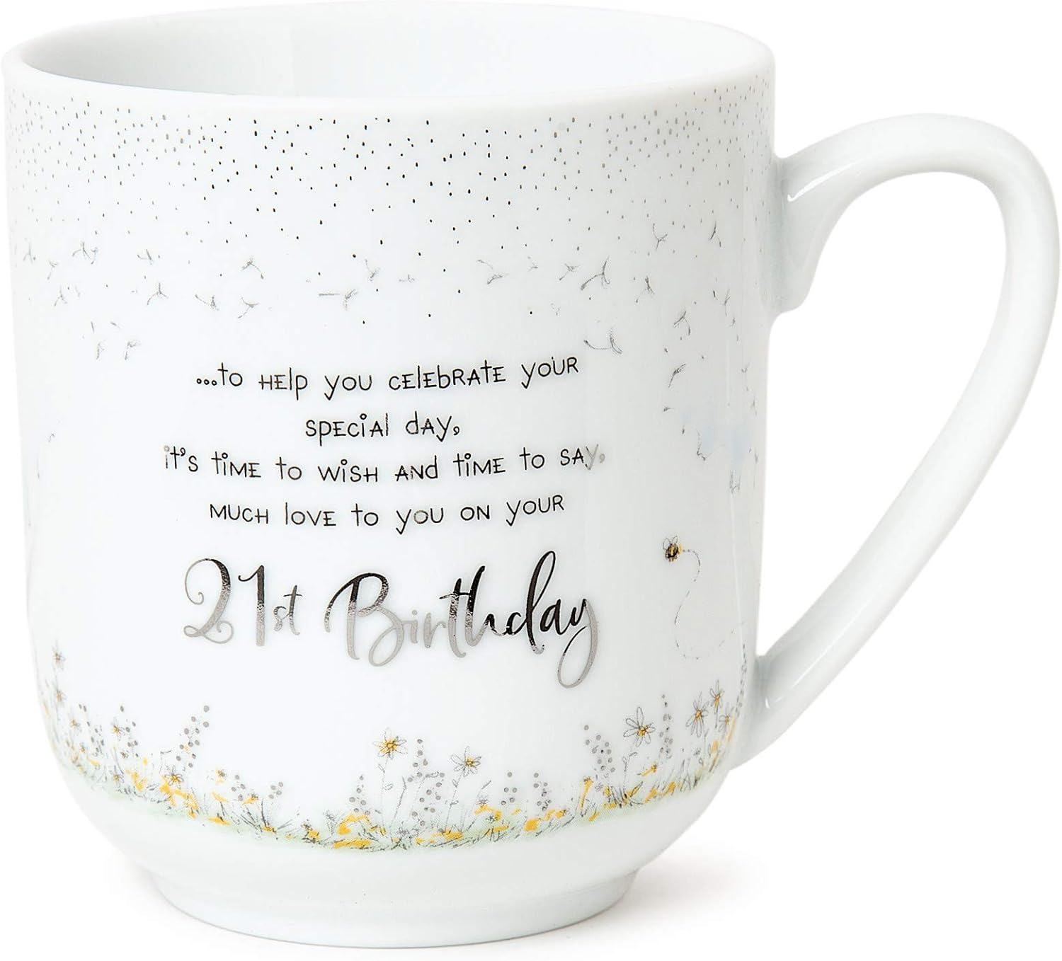 Me to You Tatty Teddy 21st Birthday Ceramic Mug in a Gift Box - Official Collection