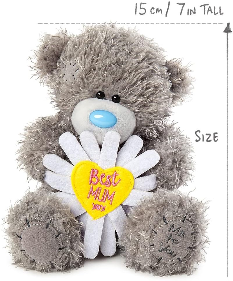 Me to You Tatty Teddy with 'Best Mum' Flower - Official Collection