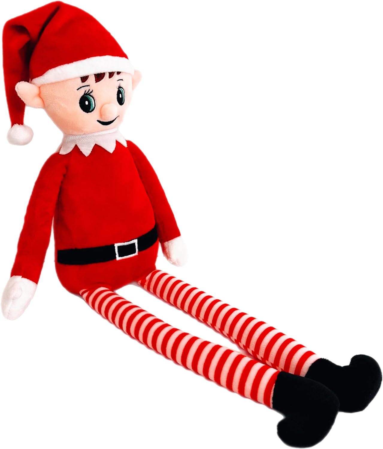 Elves Behavin Badly - Supersized Large Red Elf Plush Toy