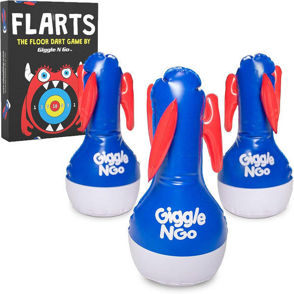 Giggle N Go Lawn Darts Set - Original Flarts Indoor and Outdoor Games for Kids