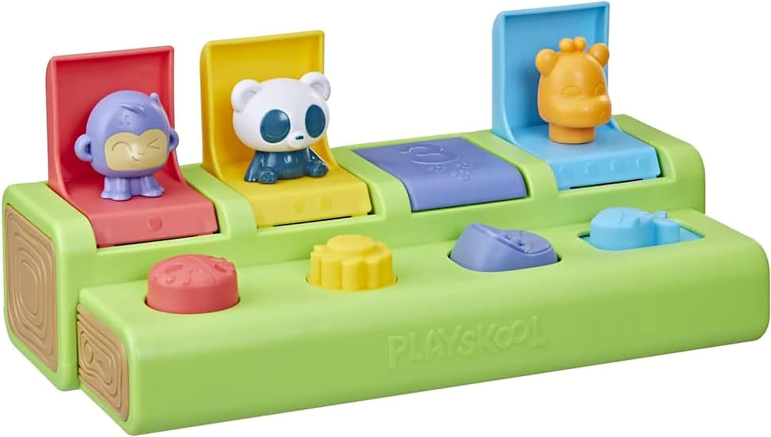 Playskool Busy Poppin’ Pals Pop-up Activity Toy for Babies and Toddlers Ages 9 Months+