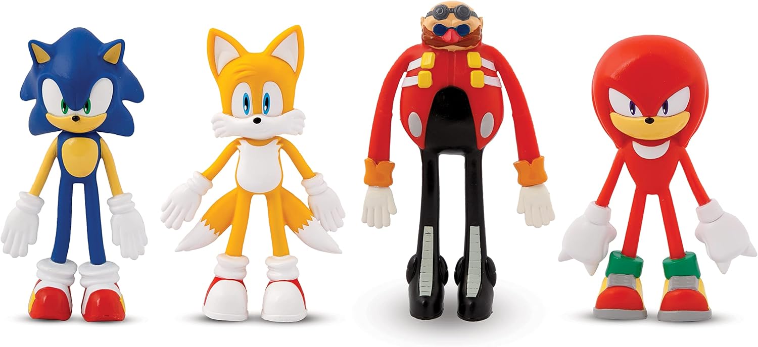 Sonic The Hedgehog - The Original Bendable, Posable Actions Figures