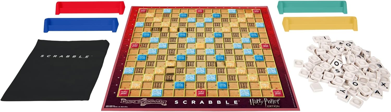 Scrabble Harry Potter Board Game, Crossword Strategy Game - Free Shipping