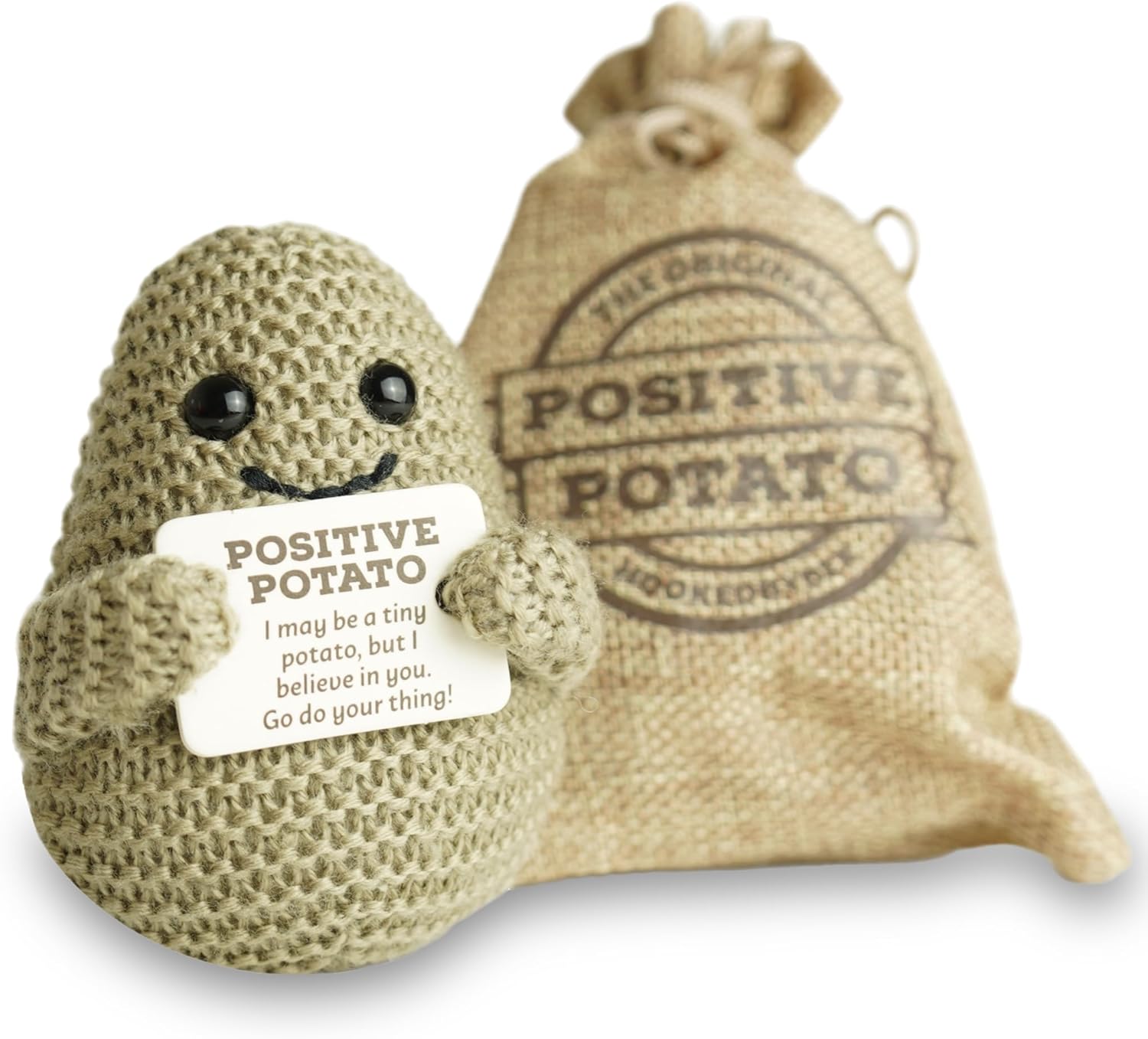 Positive Potato Official Emotional Support Gifts - Original Hooked by Bex