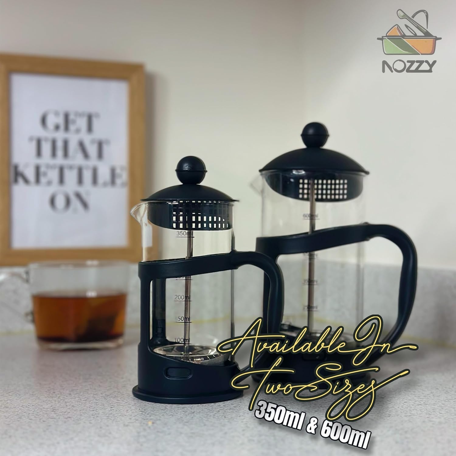 Nozzy French Press Coffee & Tea Maker 350ML