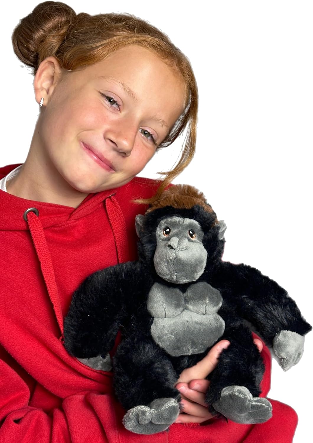 Gorilla Plush Toy  100% Recycled Eco Soft Teddy - Keel Keeleco SE6174 20cm