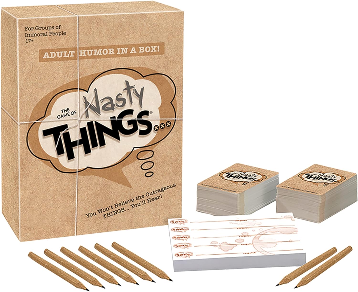 PlayMonster The Game of Nasty Things 17+ - 0