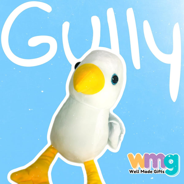 Gully the Seagull Plush Toy, Kids Gift