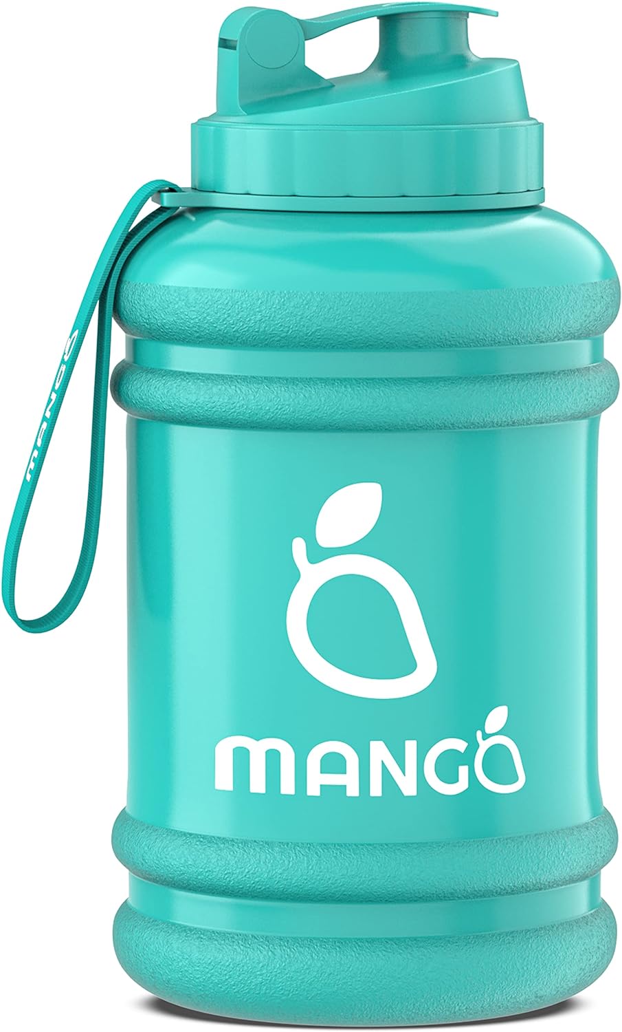 MANGO Water Bottle 2.2 Litre BPA Free Sports Gym Workout Drinking with Straw