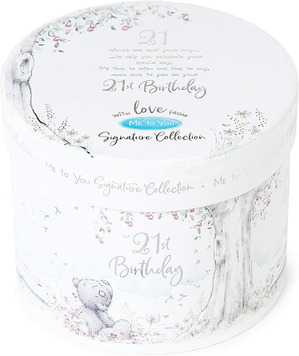 Me to You Tatty Teddy 21st Birthday Ceramic Mug in a Gift Box - Official Collection