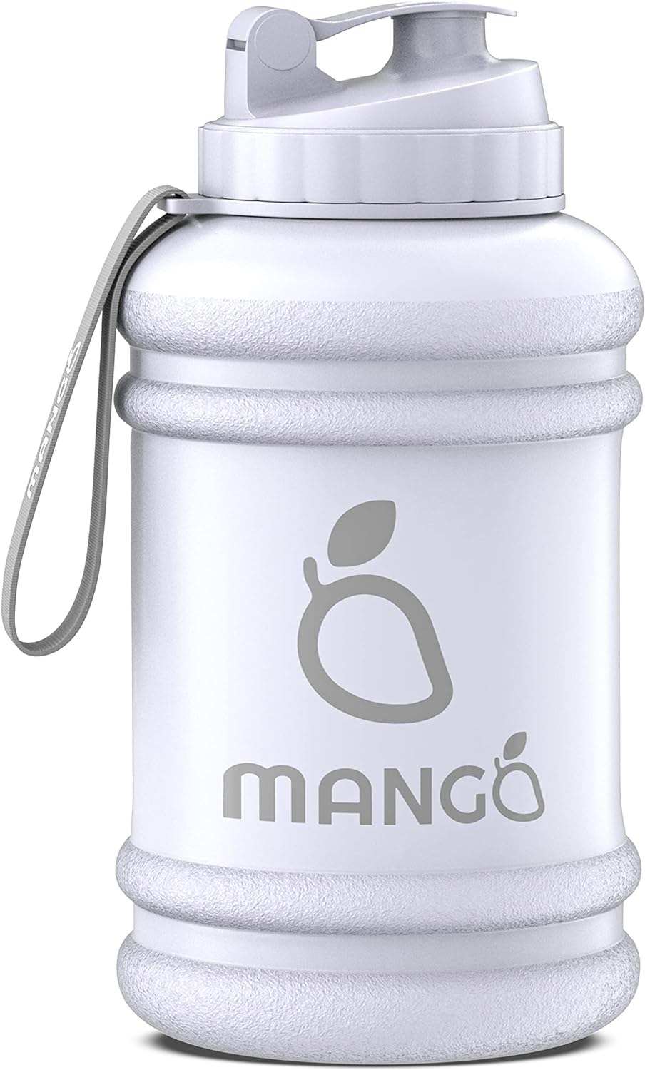 MANGO 2.2L Water Bottle With Straw and Time Markings - BPA Free Xl Jug