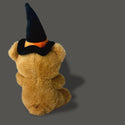 Keeleco Halloween Teddy Bear with Witch Hat and Pumpkin 15cm Plush Toy EH2816 - 100% Recycled Eco Soft Toy - Keel Toys