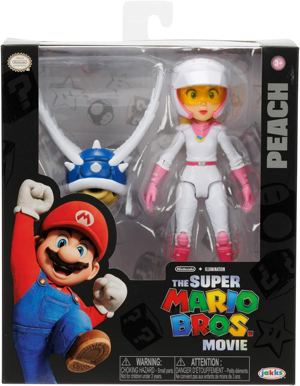 Nintendo Super Mario 5" Mario Action Figure Premium Articulated Action Figure