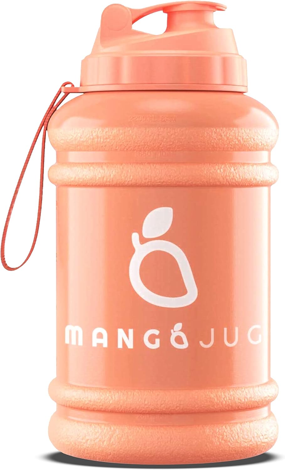 MANGO 2.2L Water Bottle With Straw and Time Markings - BPA Free Xl Jug - 0