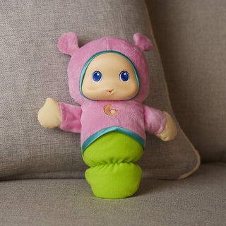 Playskool Lullaby Gloworm Pink - Soothing Bedtime Classic Girl Plush