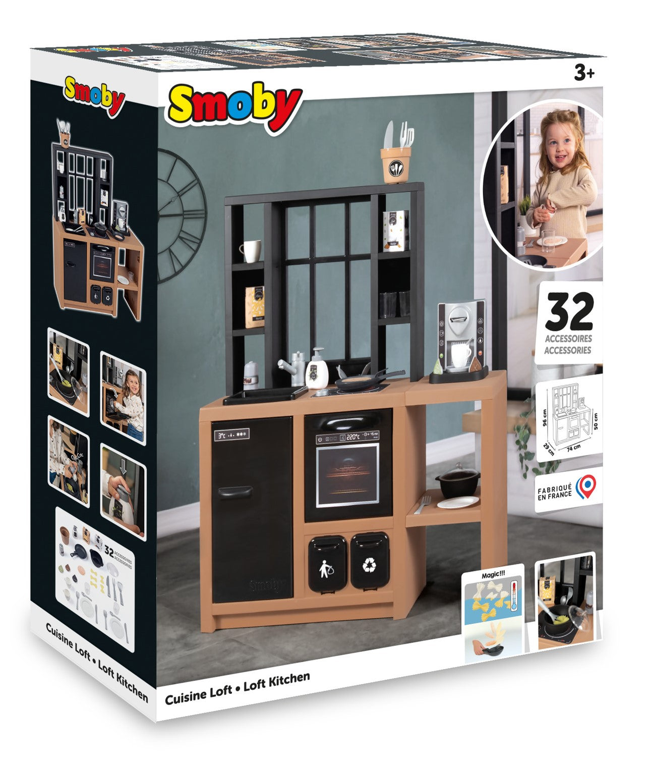 Urban Style Kitchen Interactive Gift for a Little Chef - 0