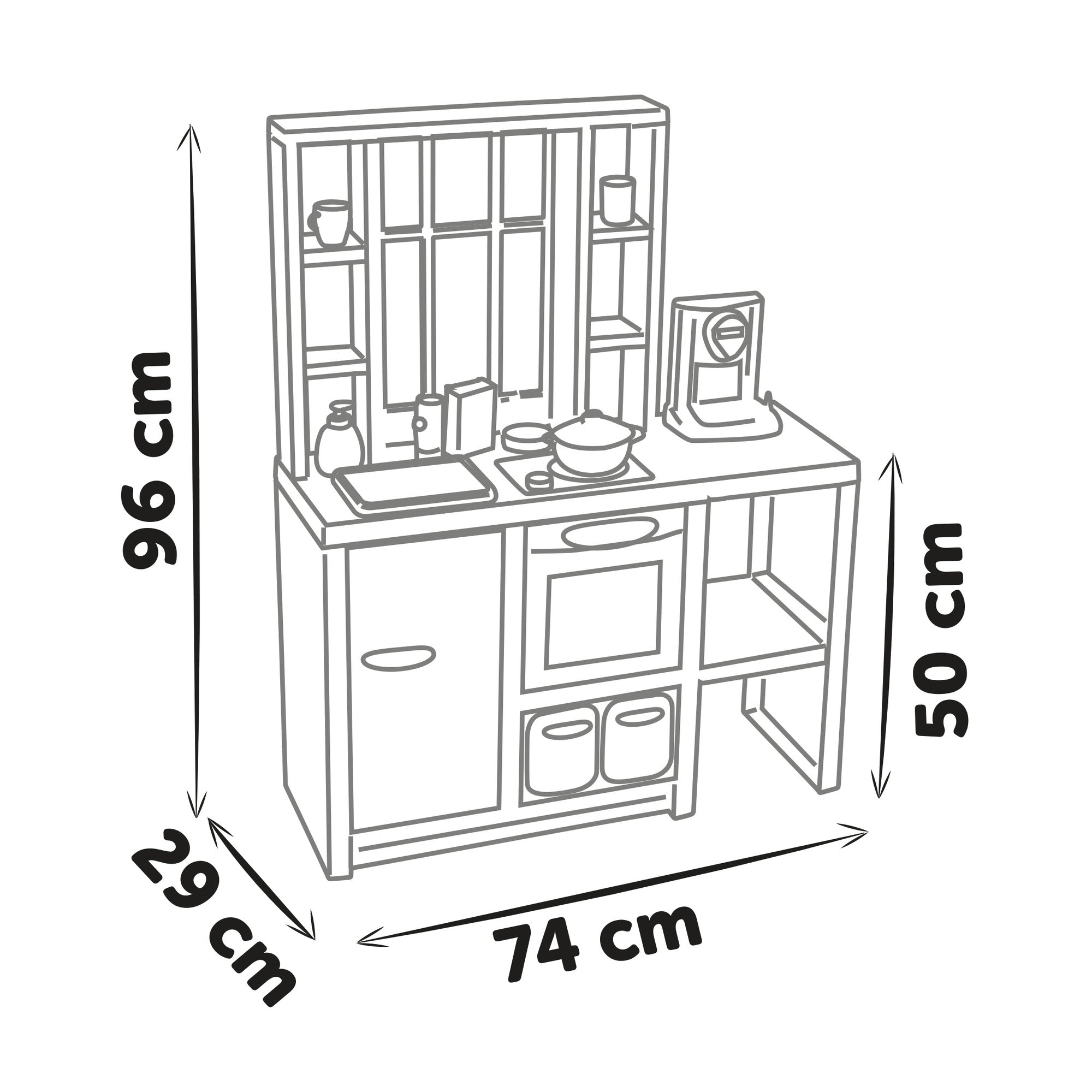 Urban Style Kitchen Interactive Gift for a Little Chef