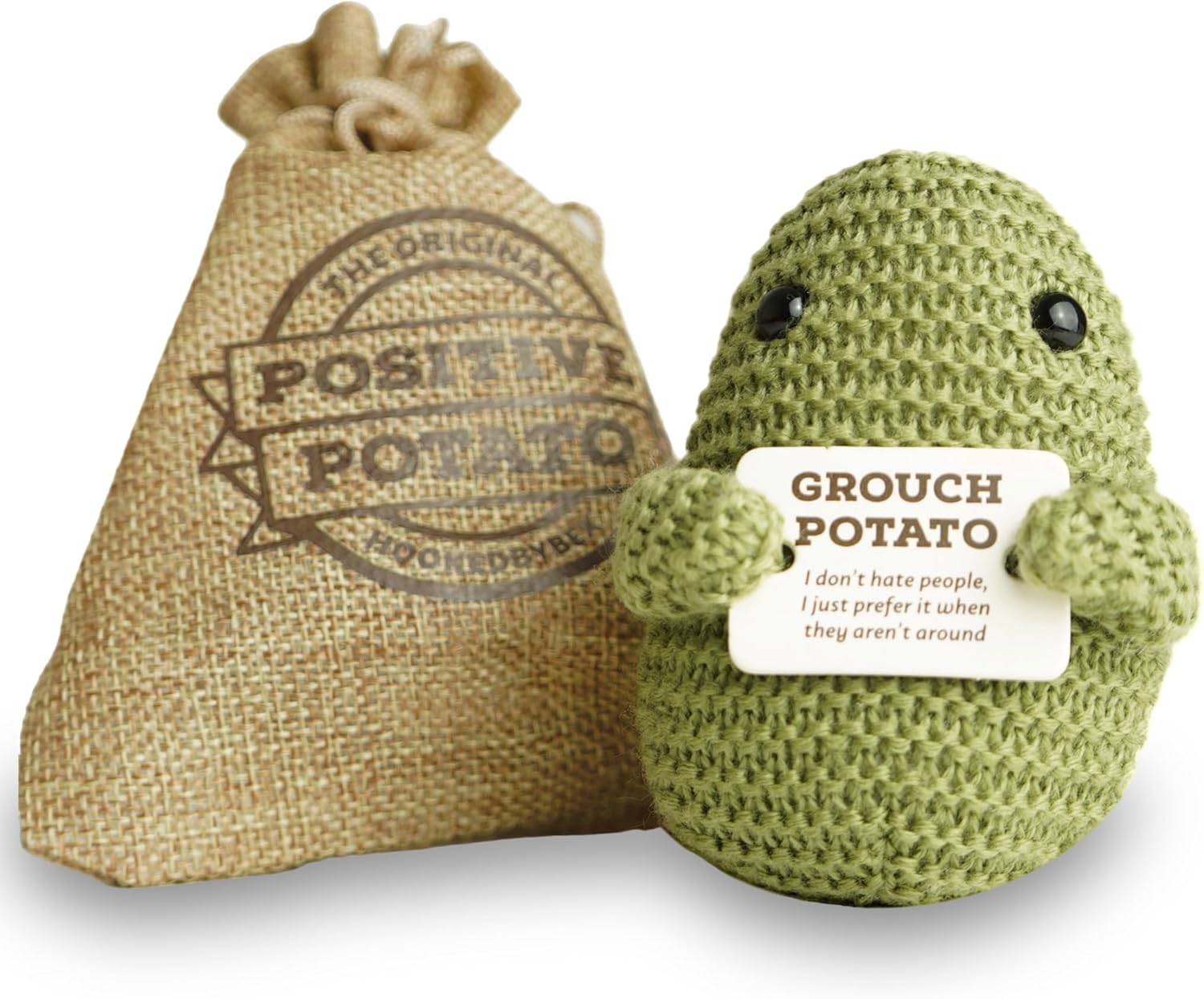 Positive Potato Official Emotional Support Gifts - Original Hooked by Bex