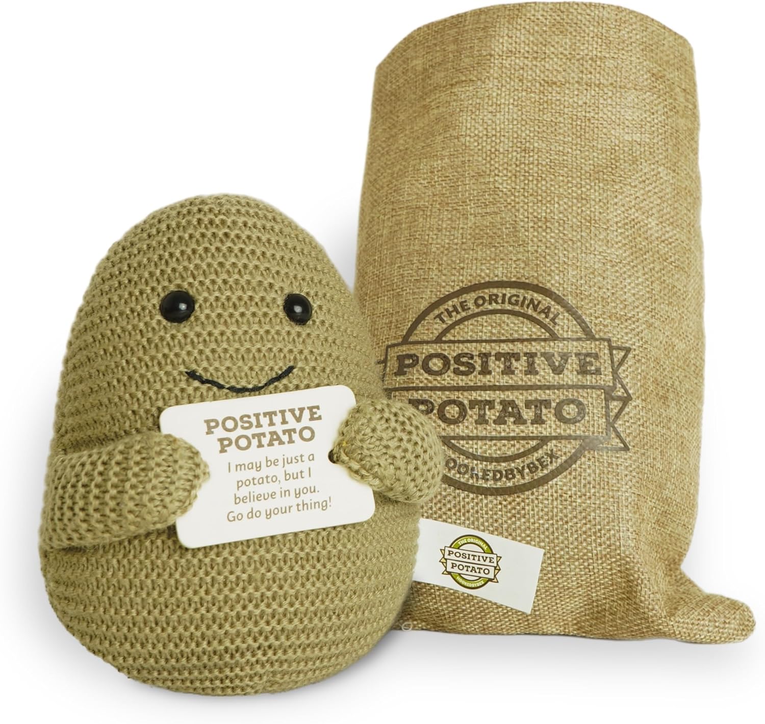 Positive Potato Official Emotional Support Gifts - Original Hooked by Bex