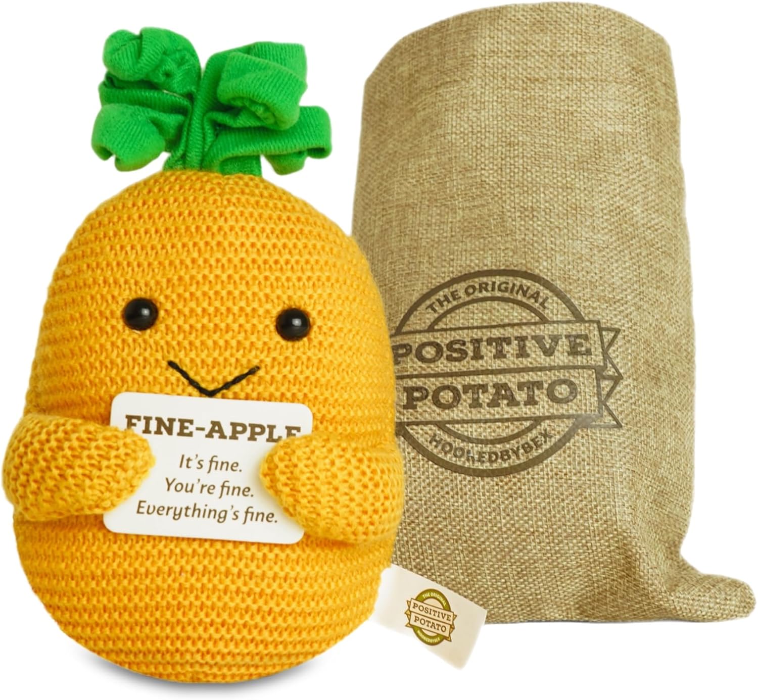 Positive Potato Official Emotional Support Gifts - Original Hooked by Bex