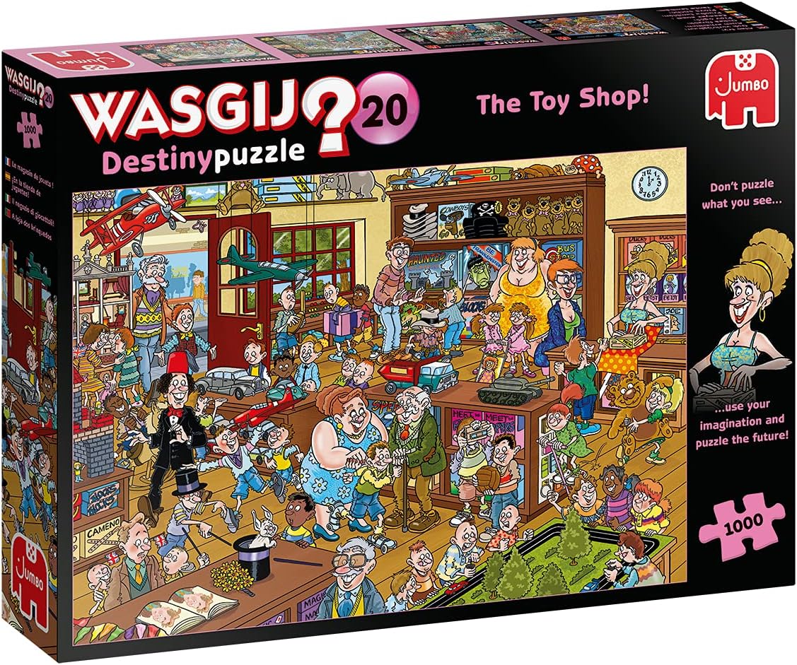 Jumbo Wasgij Destiny 20 The Toy Shop! Jigsaw Puzzle 1000 Pieces