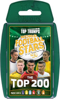 Top Trumps World Football Stars Top 200 Card Games Packs 1- 5