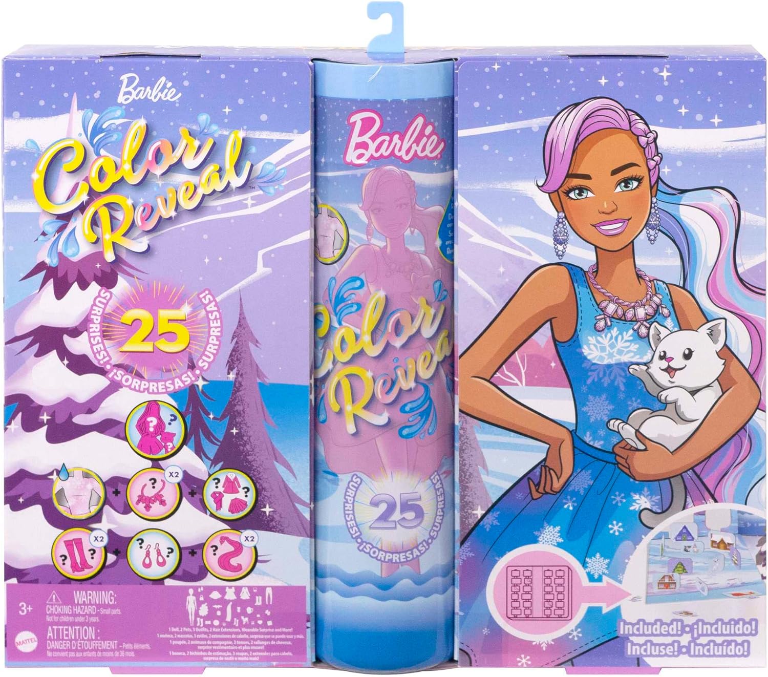 Barbie Color Reveal Advent Calendar