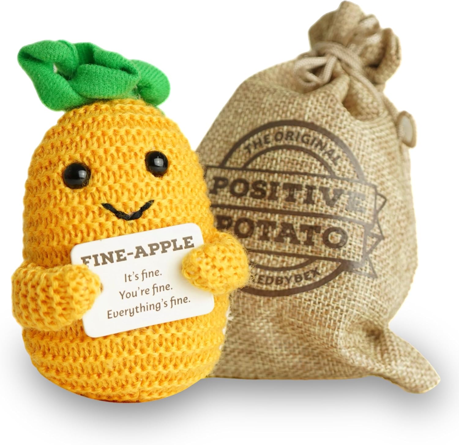 Positive Potato Official Emotional Support Gifts - Original Hooked by Bex - 0