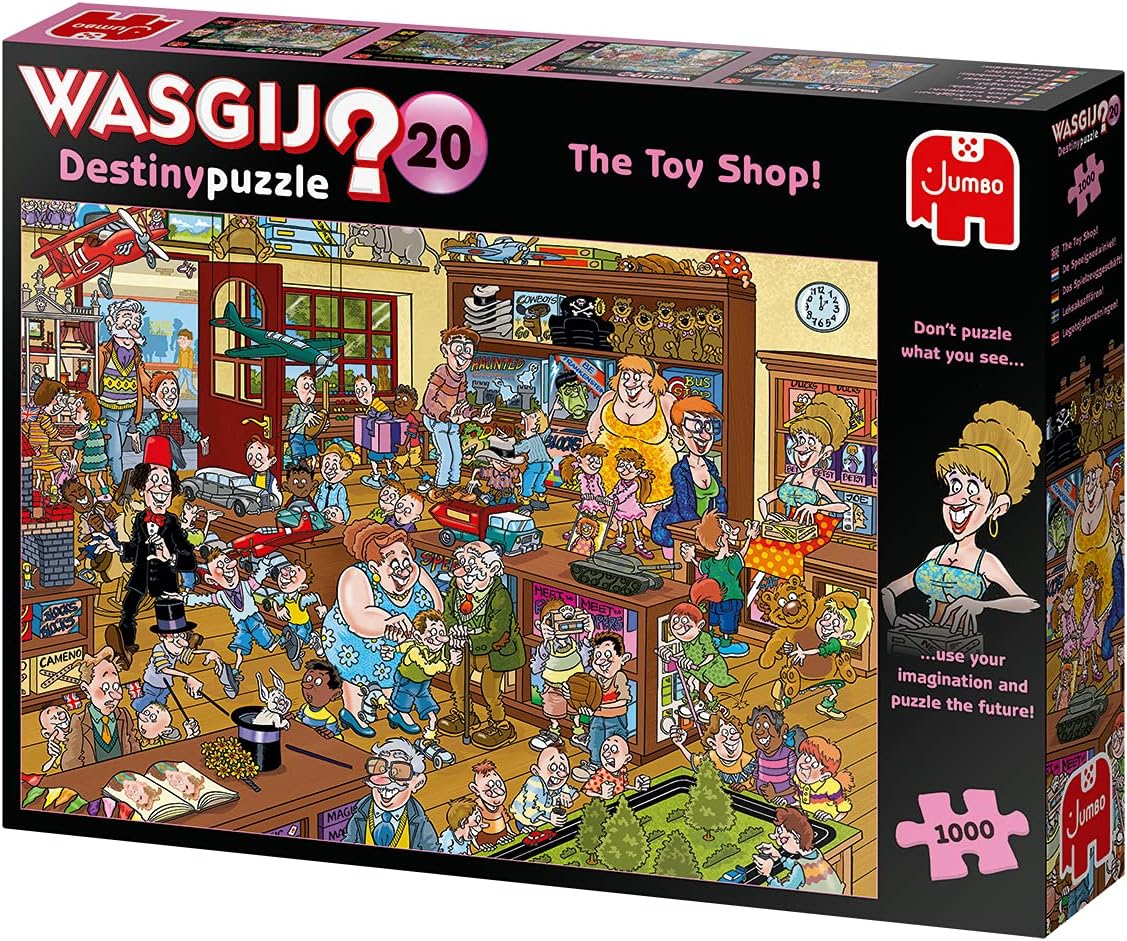 Jumbo Wasgij Destiny 20 The Toy Shop! Jigsaw Puzzle 1000 Pieces