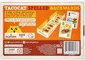 Tacocat Spelled Backwards by Exploding Kittens - 2 Players - Ages 7+ - 15 Minutes to Play - Clever Family Board Game