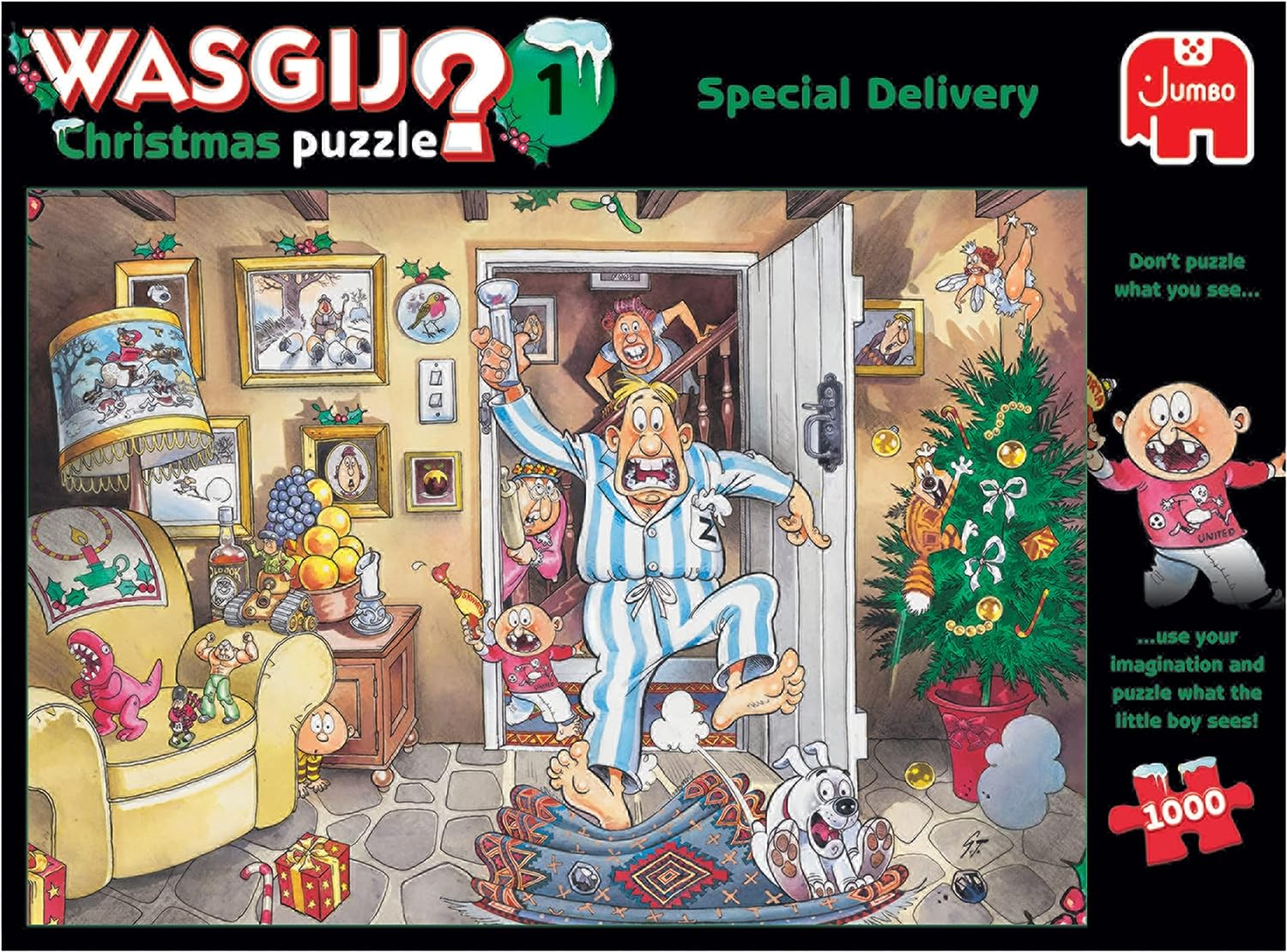 Jumbo Wasgij Puzzle - Christmas no 1 - Special Delivery - Limited Edition