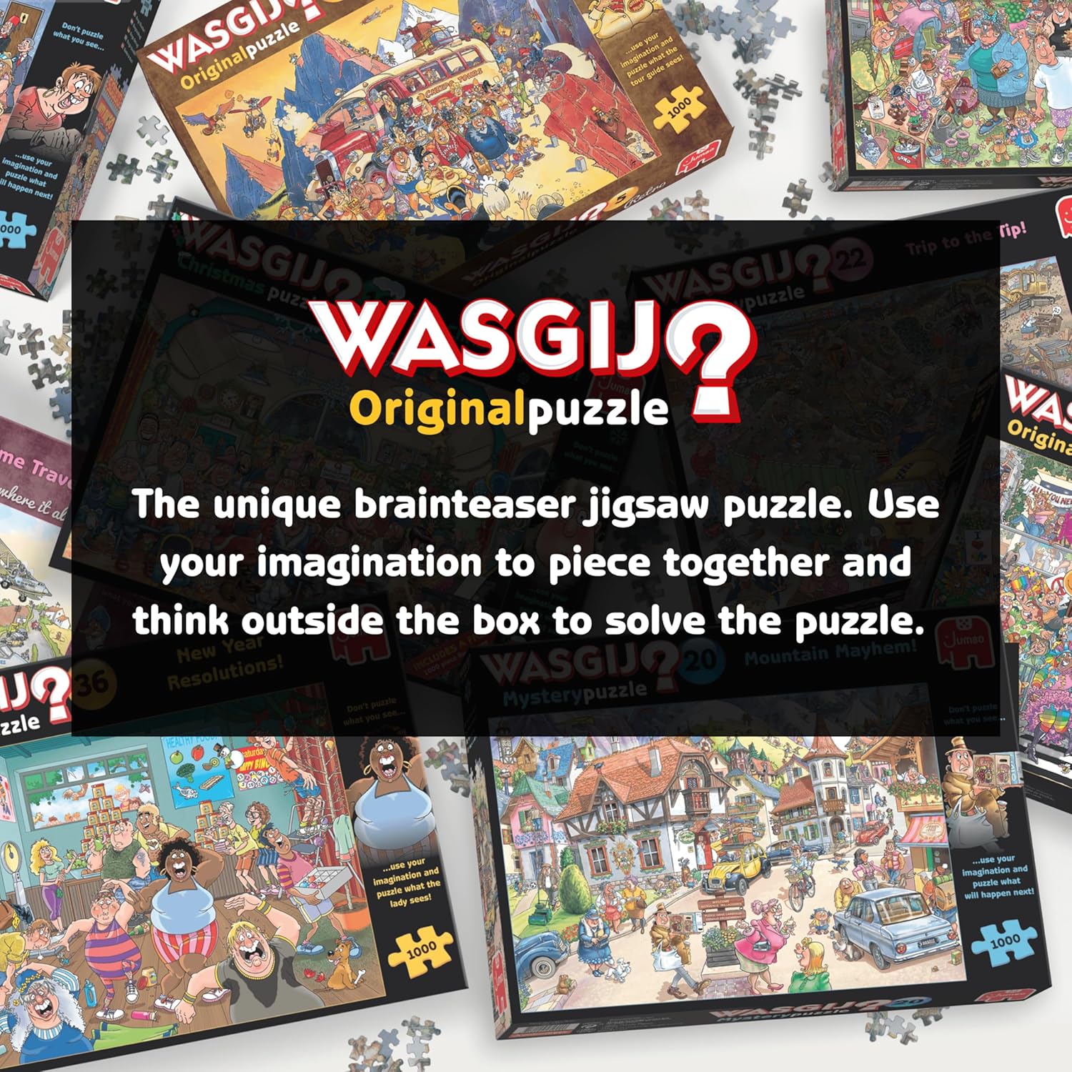 Wasgij Jigsaw Original 8 High Tide 1000 Piece Jigsaw Puzzle