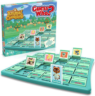 Winning Moves Animal Crossing Guess Who? Board Game, Play with Tom Nook, Margie, Harvey and Daisy Mae - Gift for Ages 4 Plus