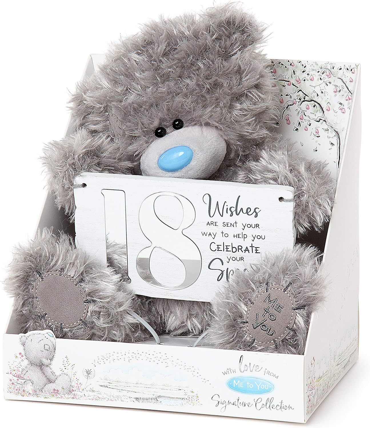 Me to You Tatty Teddy 18th Birthday Plush Gift - 0