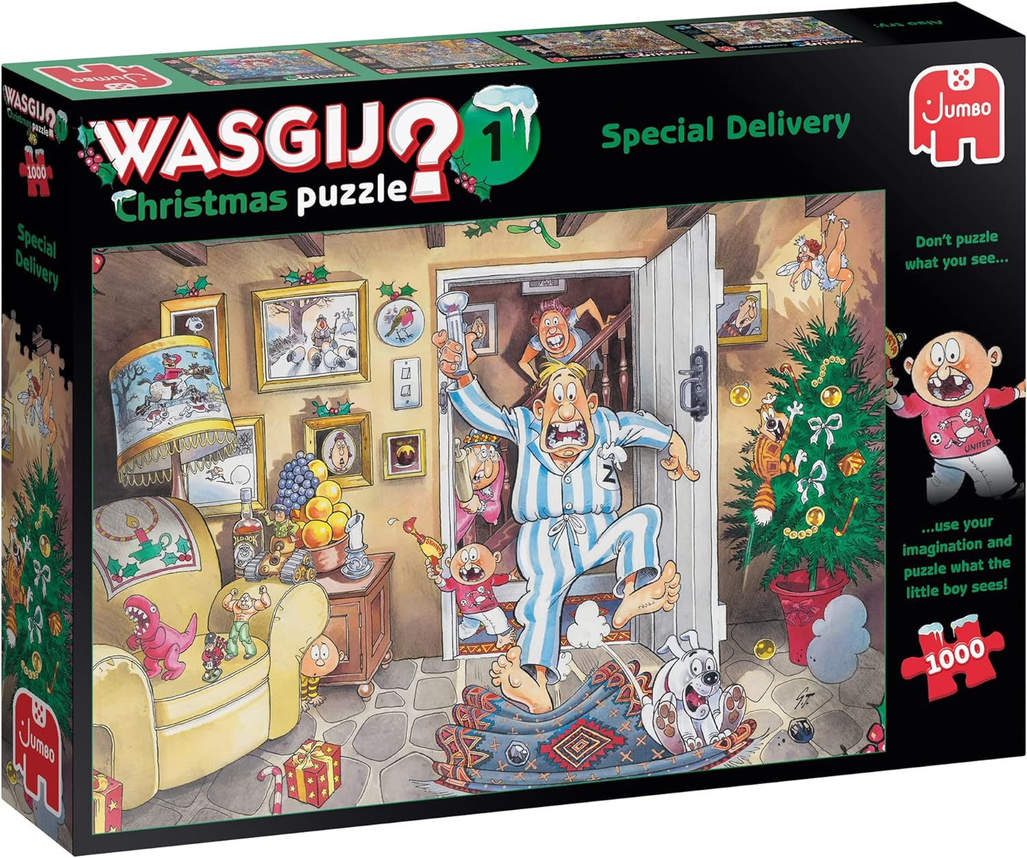 Jumbo Wasgij Puzzle - Christmas no 1 - Special Delivery - Limited Edition